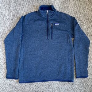 Patagonia Navy Fleece Better Sweater Pullover Small